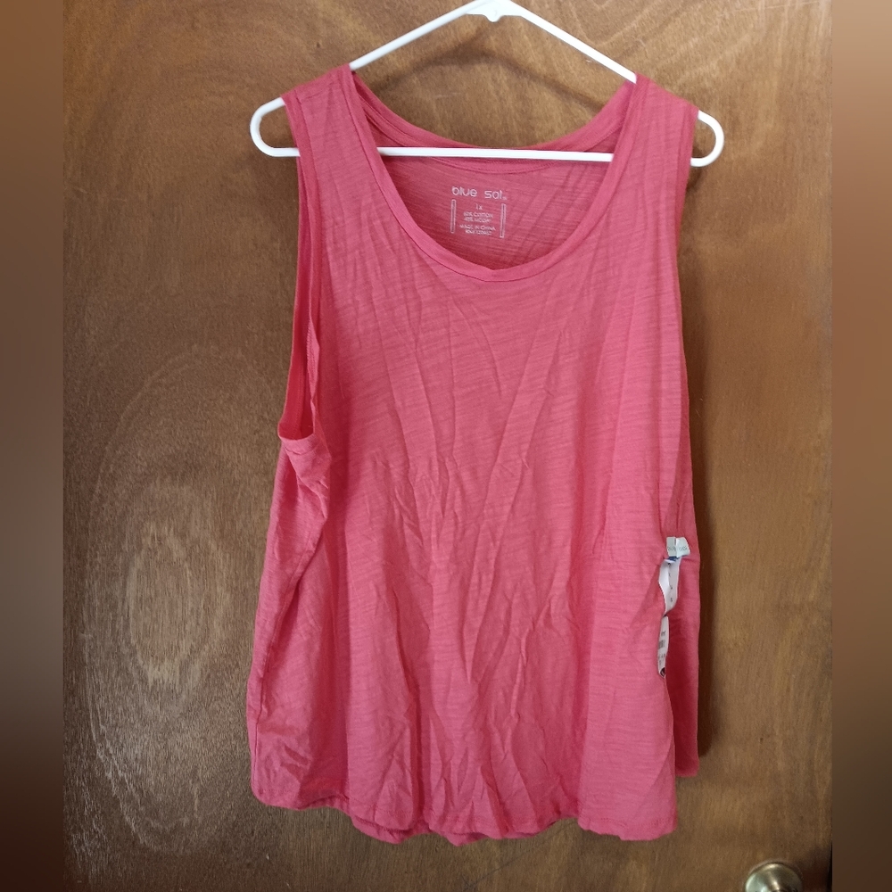 Blue Sol Pink Women's Tank Top